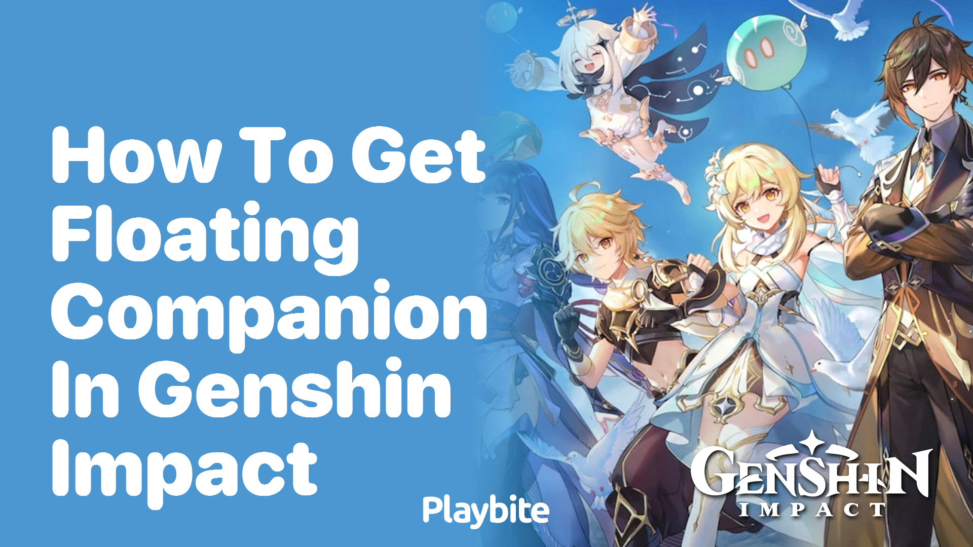 How to Get a Floating Companion in Genshin Impact