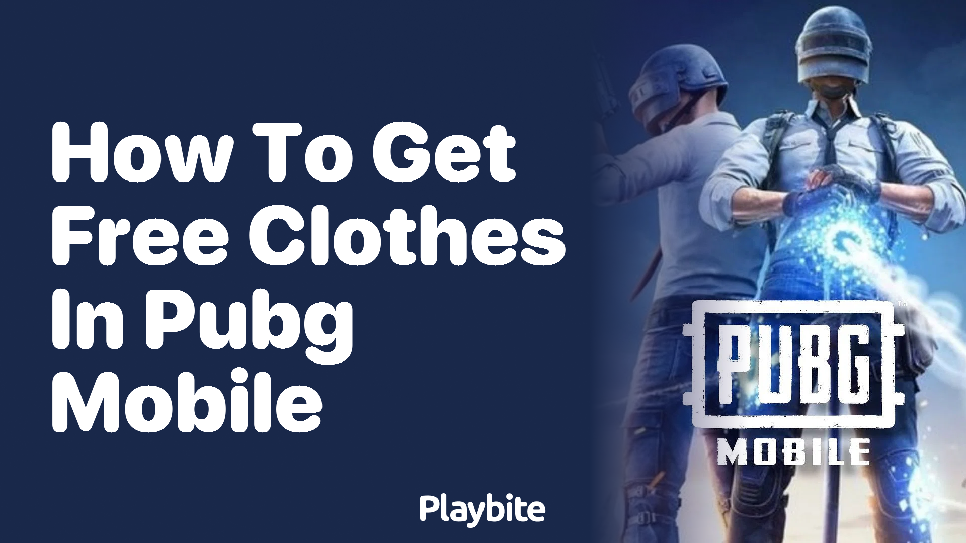 How to Get Free Clothes in PUBG Mobile?