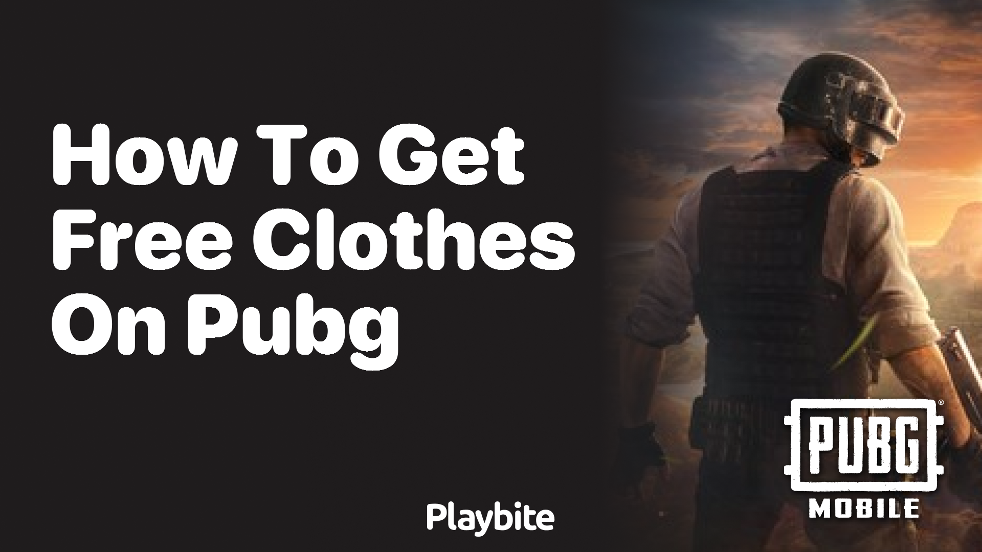 How to Get Free Clothes on PUBG Mobile: A Gamer’s Guide