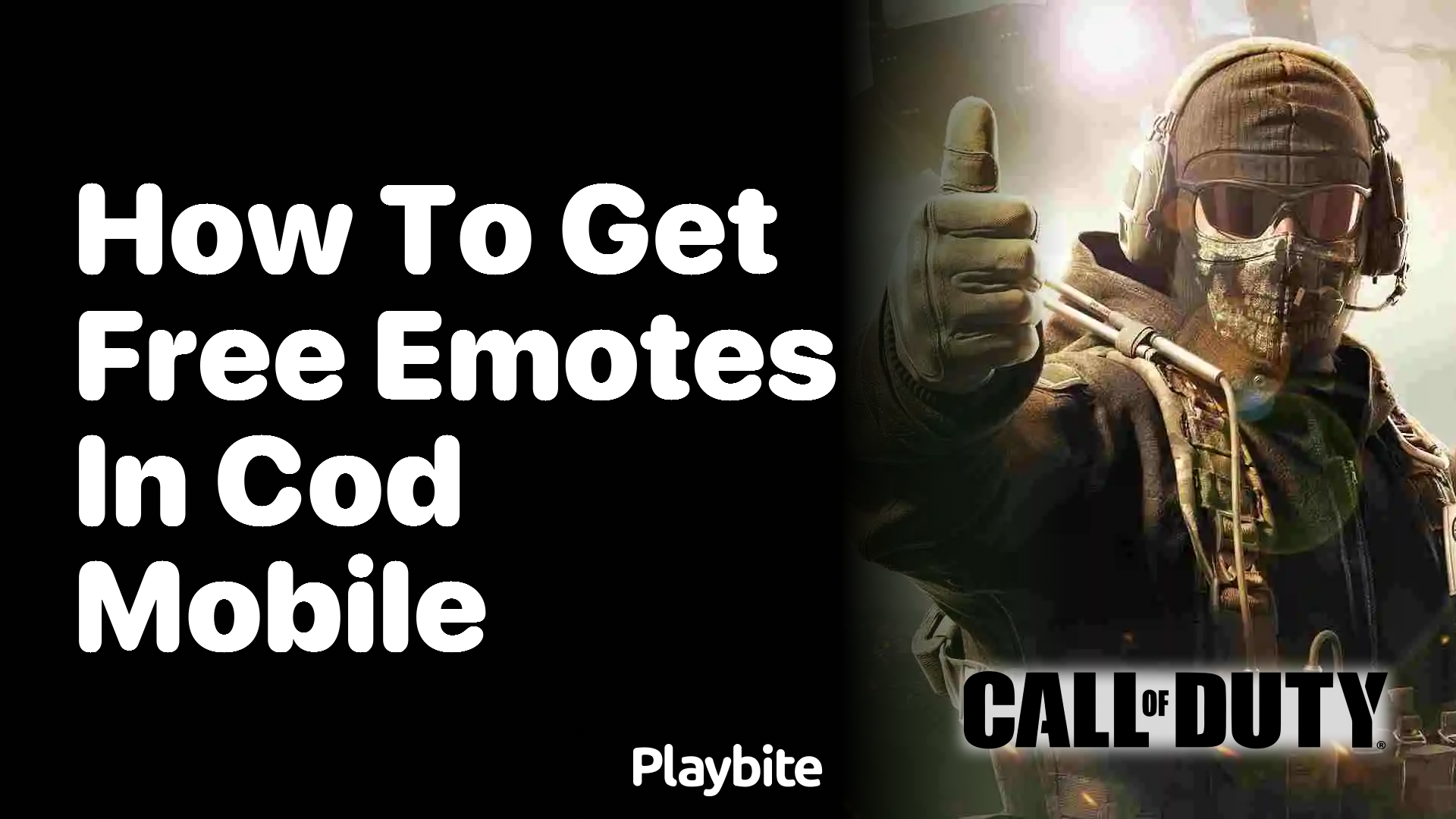How to Get Free Emotes in COD Mobile