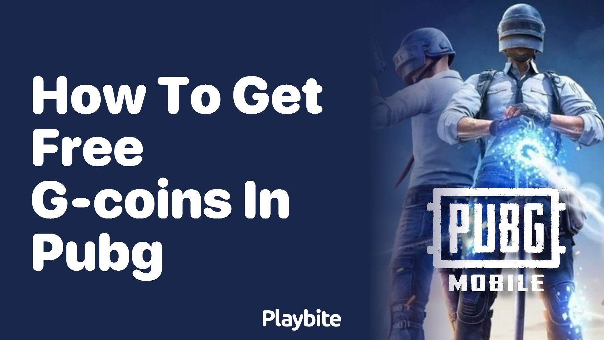 How to Get Free G-Coins in PUBG Mobile