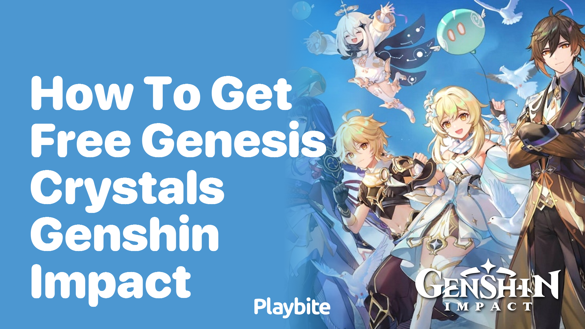 How to Get Free Genesis Crystals in Genshin Impact