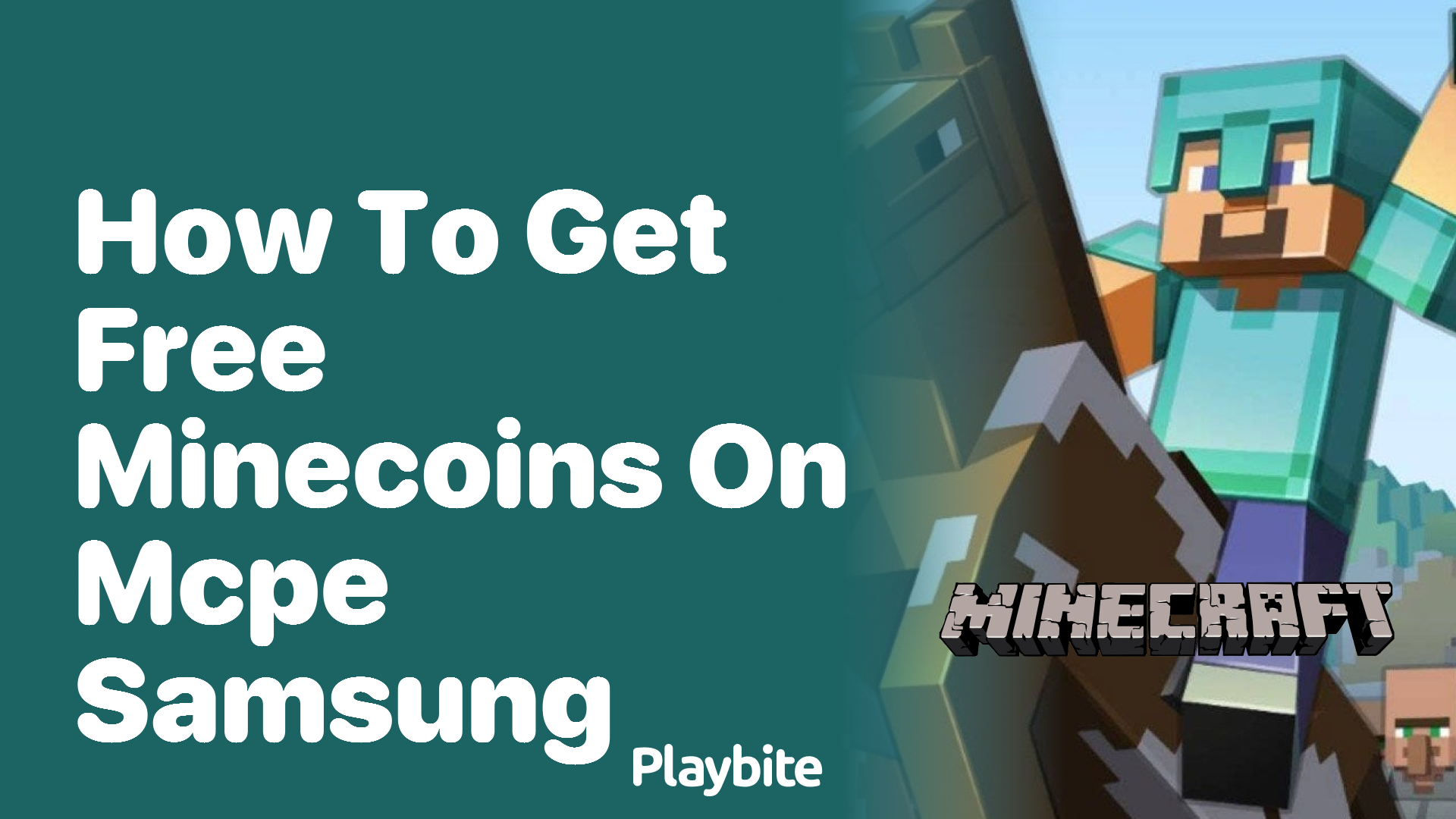 How to Get Free Minecoins on MCPE for Samsung Users