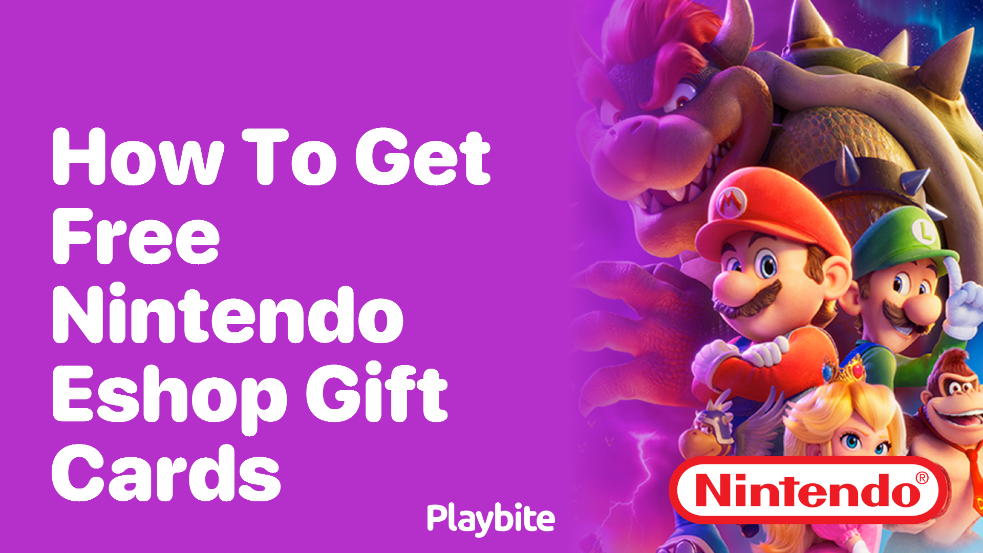 How to Get Free Nintendo eShop Gift Cards