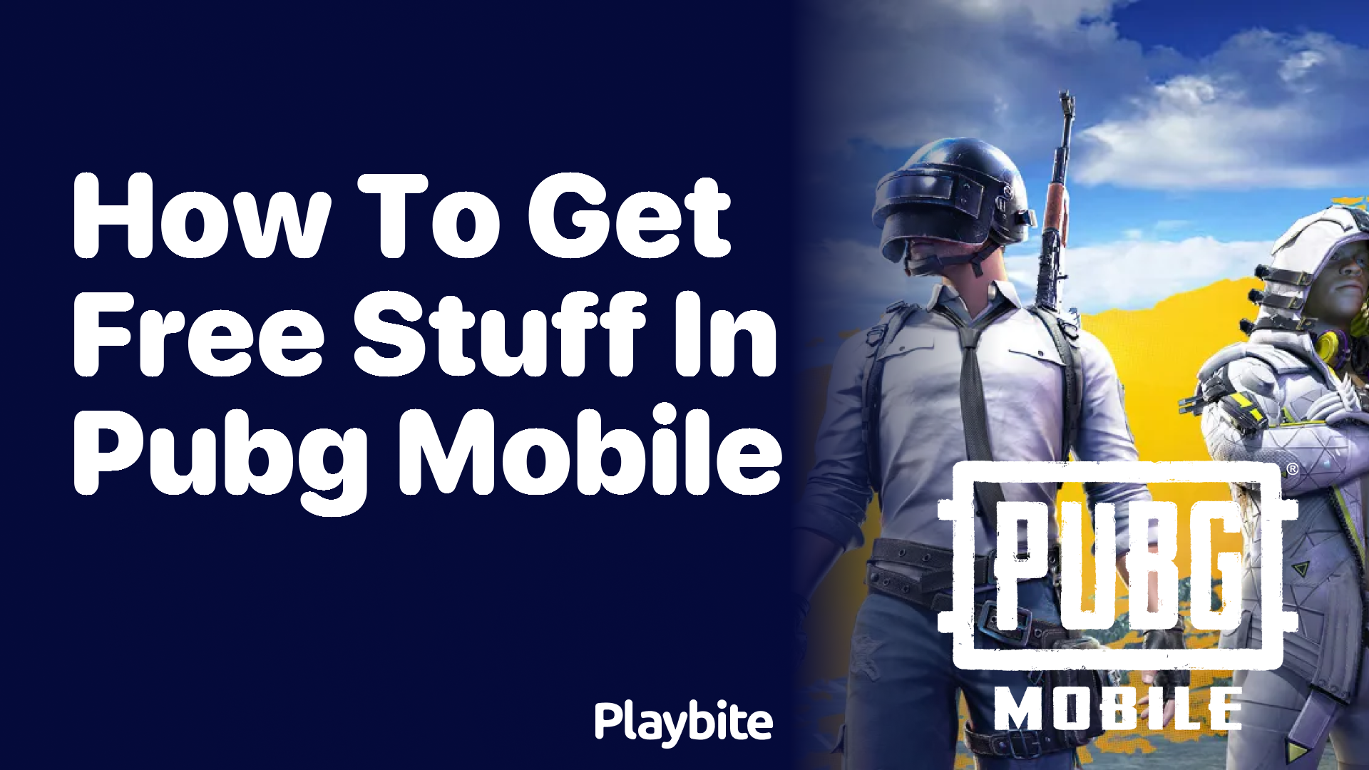 How to Get Free Stuff in PUBG Mobile?