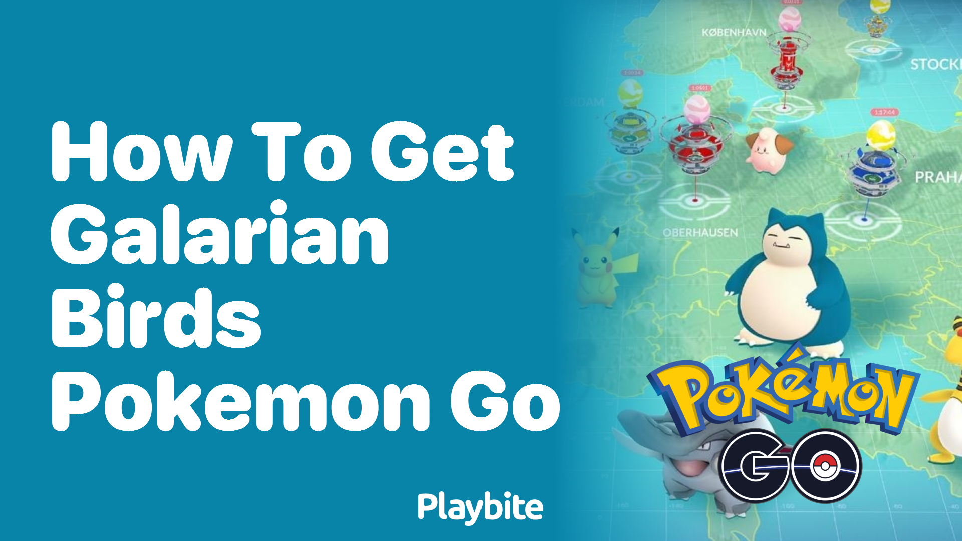 How to Get Galarian Birds in Pokemon GO