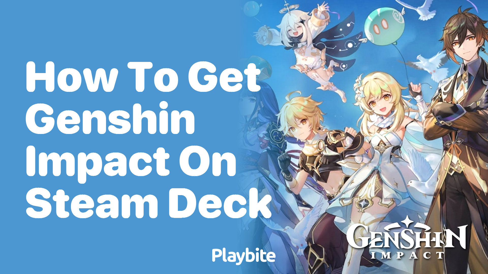 How to Get Genshin Impact on Steam Deck
