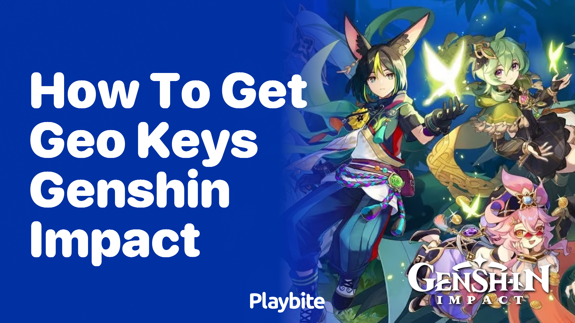 How to get Geo Keys in Genshin Impact