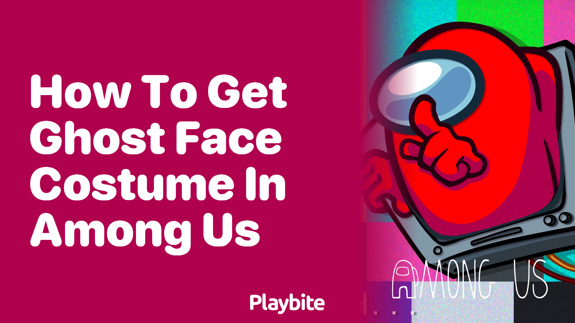 How to Get the Ghost Face Costume in Among Us