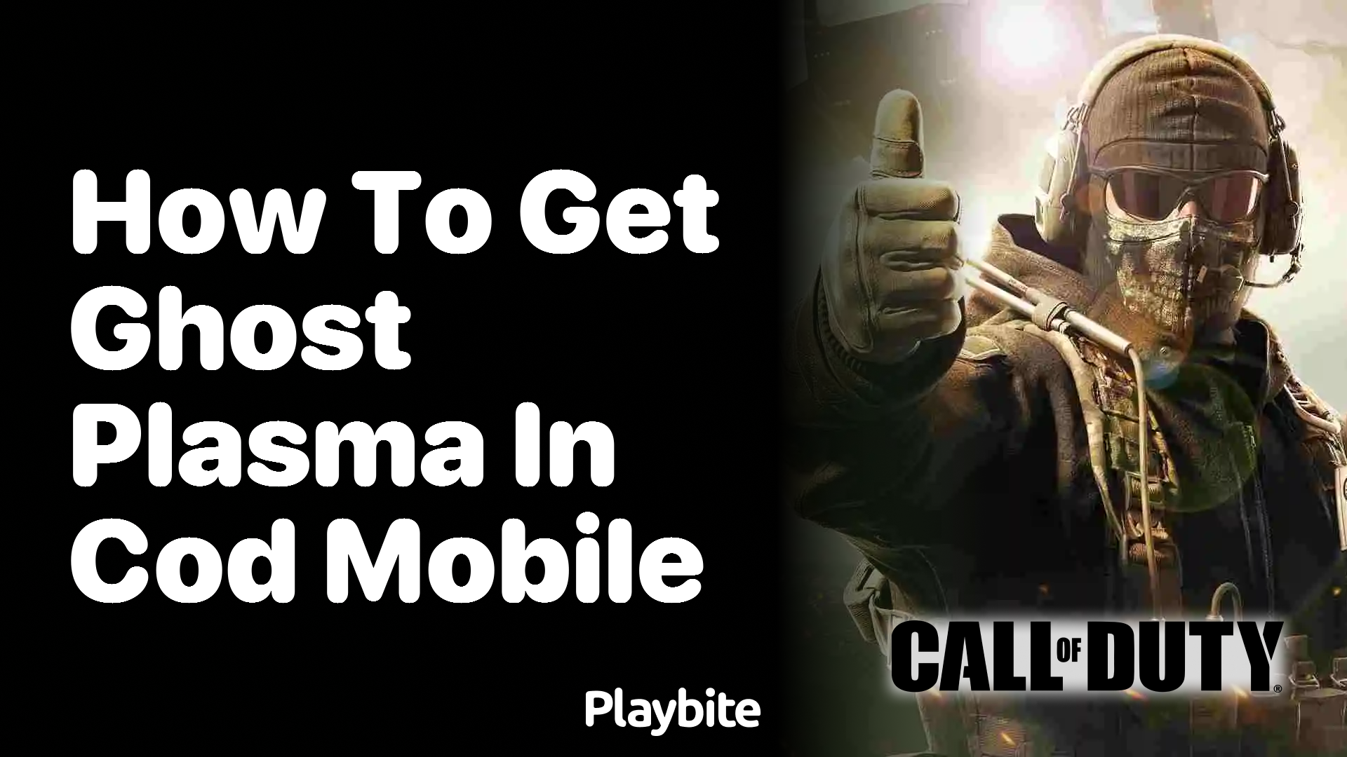 How to Get Ghost Plasma in CoD Mobile?