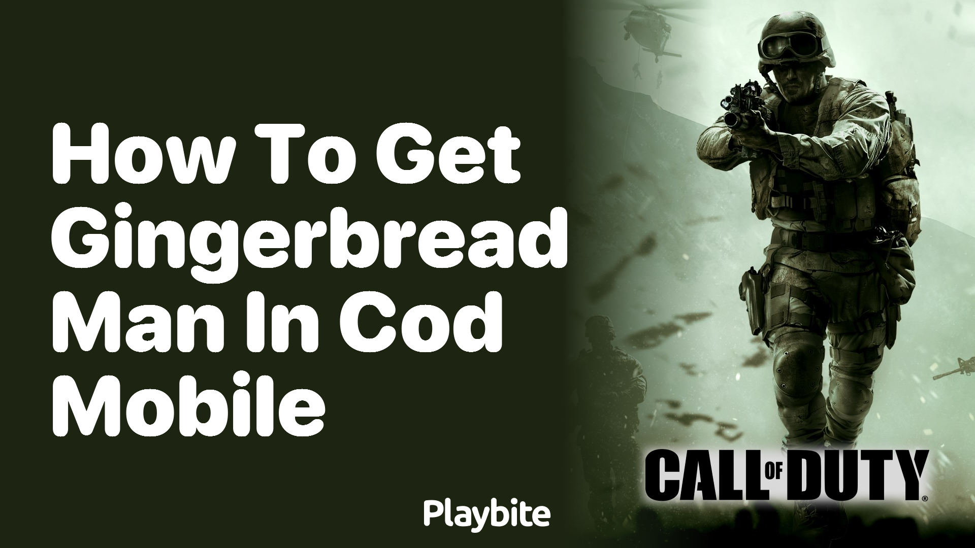 How to Get the Gingerbread Man in COD Mobile