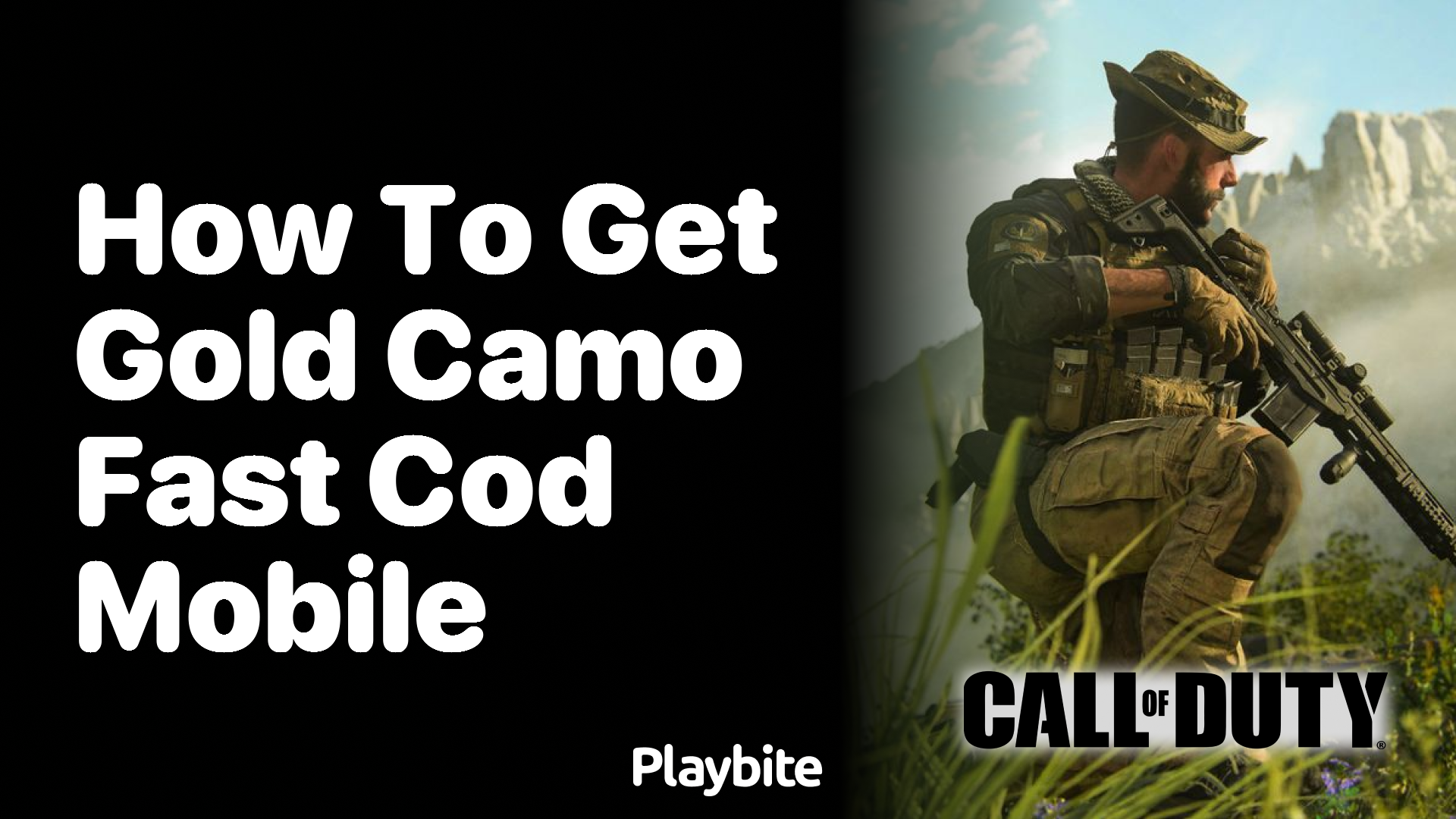 How to Get Gold Camo Fast in COD Mobile