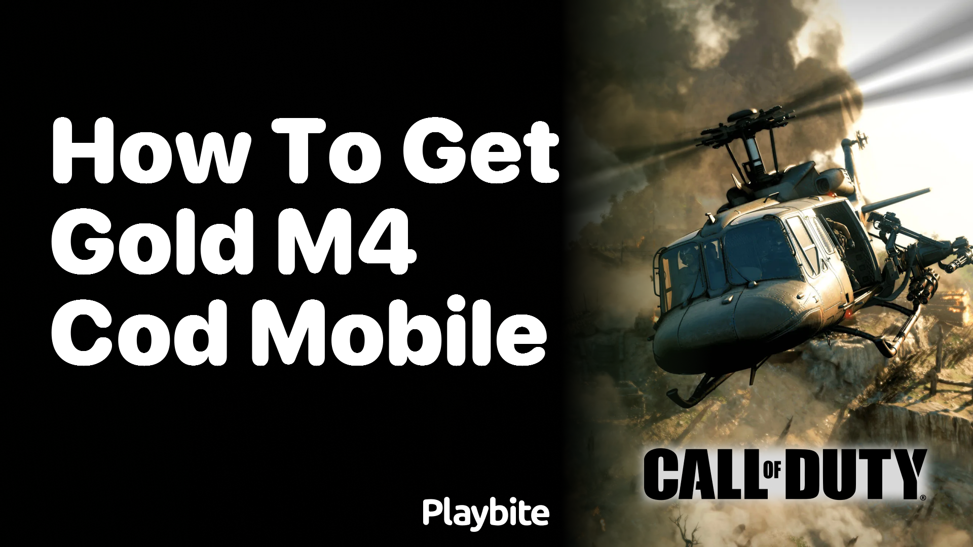 How to Get the Gold M4 in COD Mobile