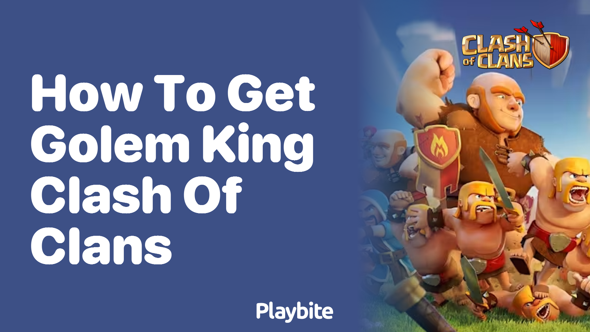 How to Get the Golem King in Clash of Clans