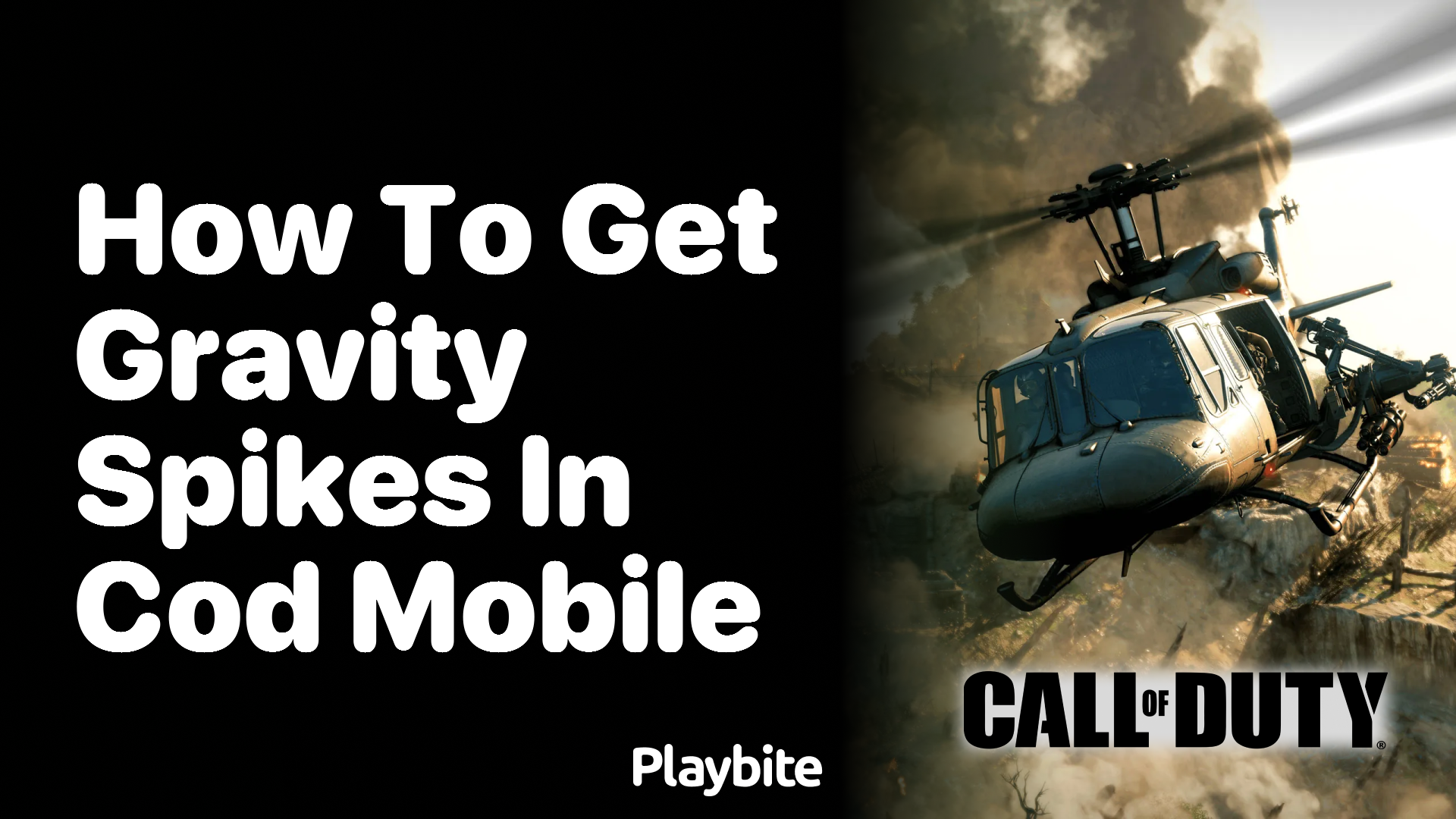 How to Get Gravity Spikes in COD Mobile