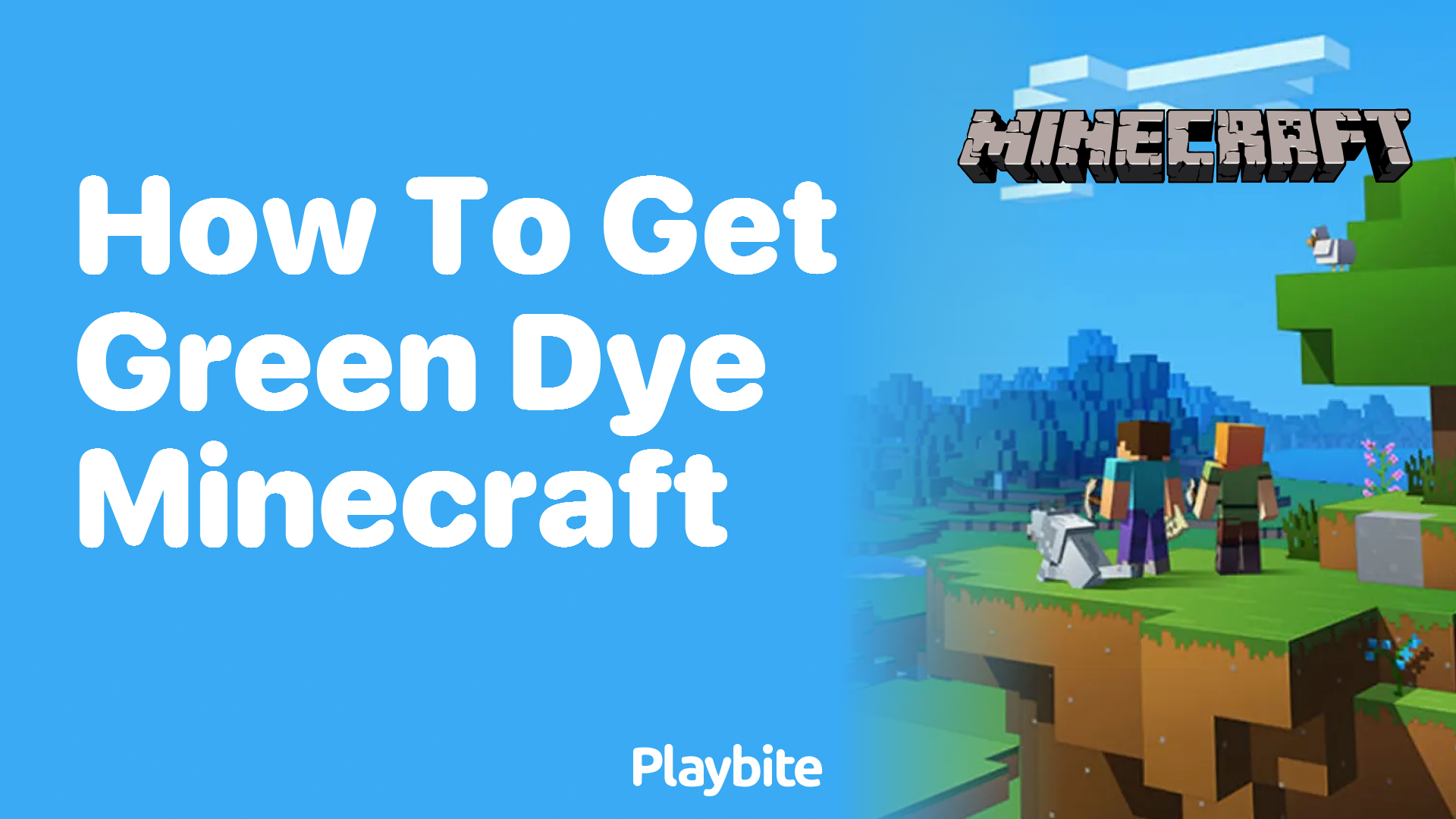How to Get Green Dye in Minecraft