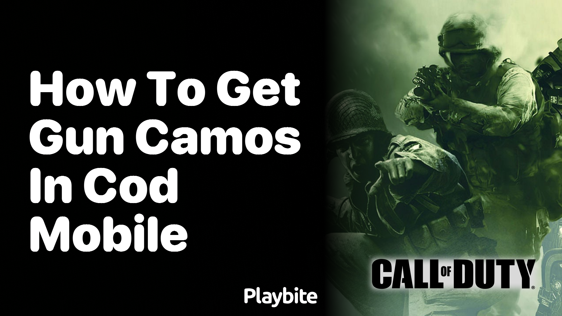 How to Get Gun Camos in COD Mobile