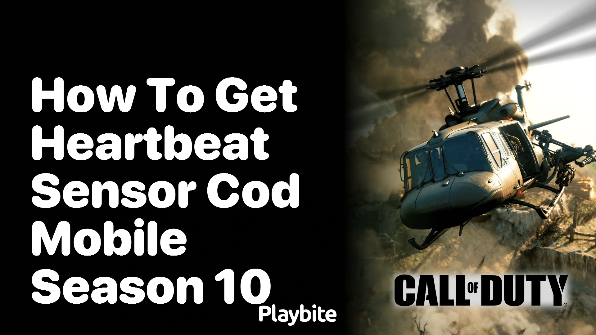 How to Get the Heartbeat Sensor in COD Mobile Season 10