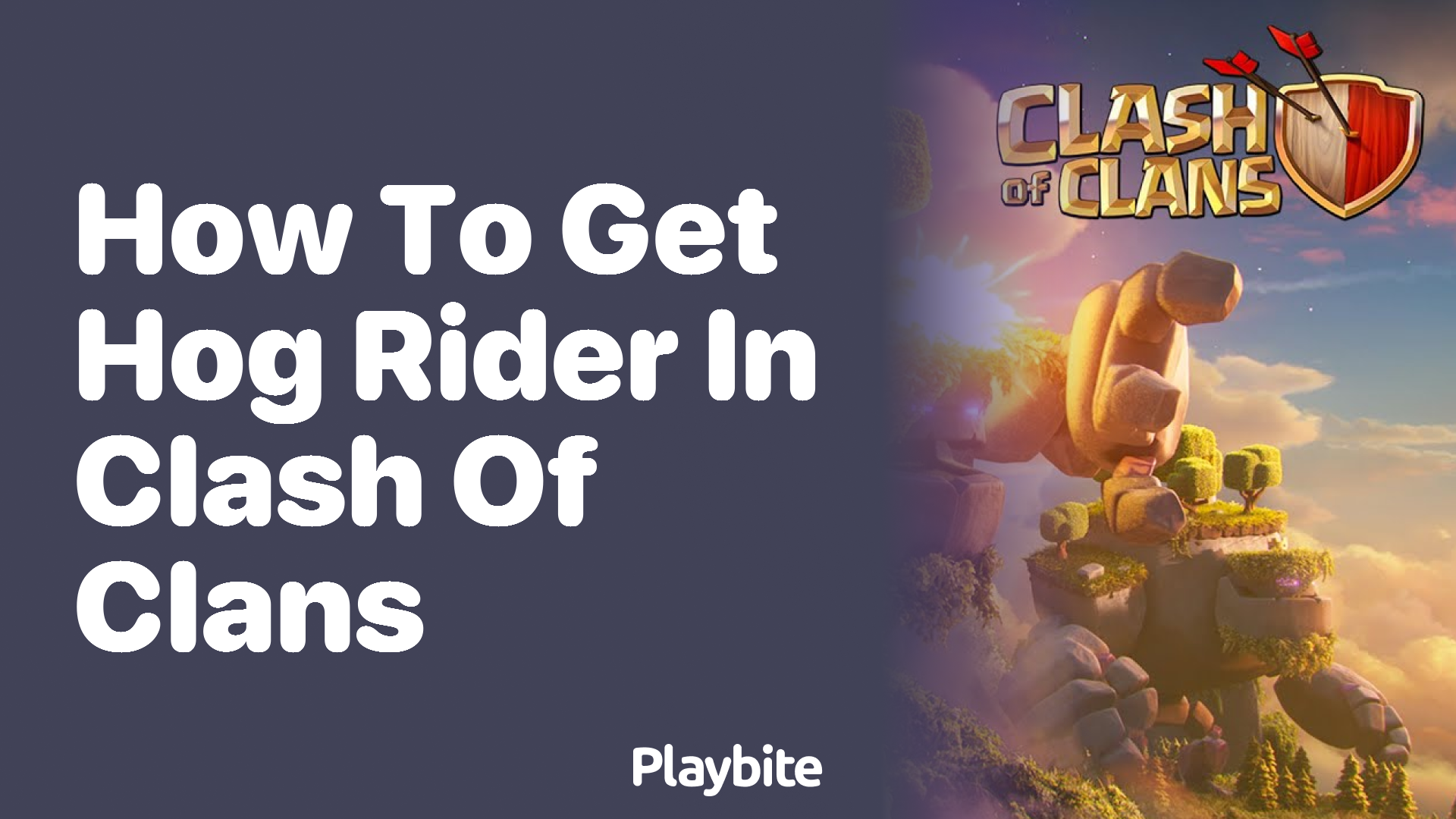 How to Get Hog Rider in Clash of Clans