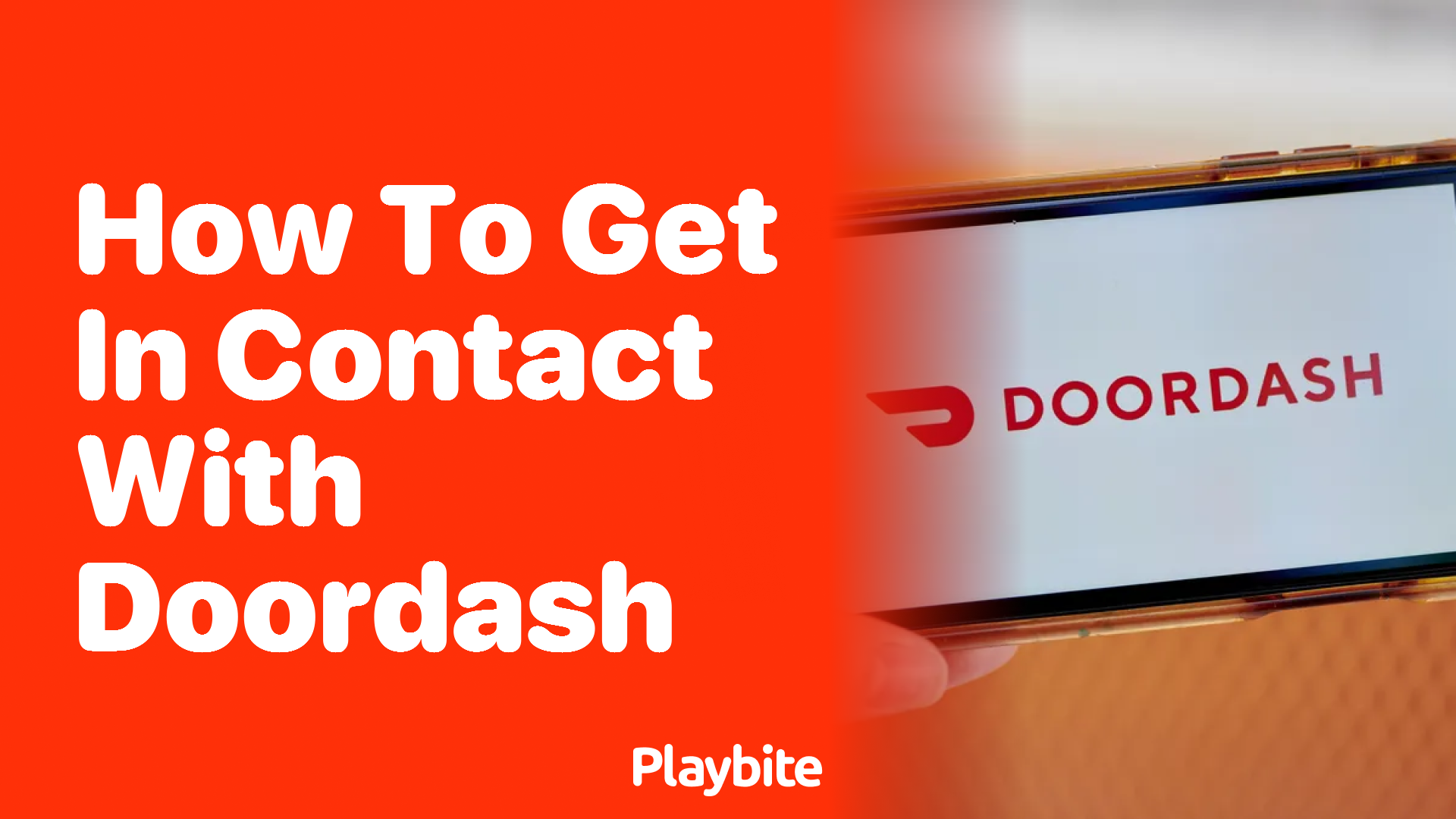 How to Get in Contact With DoorDash