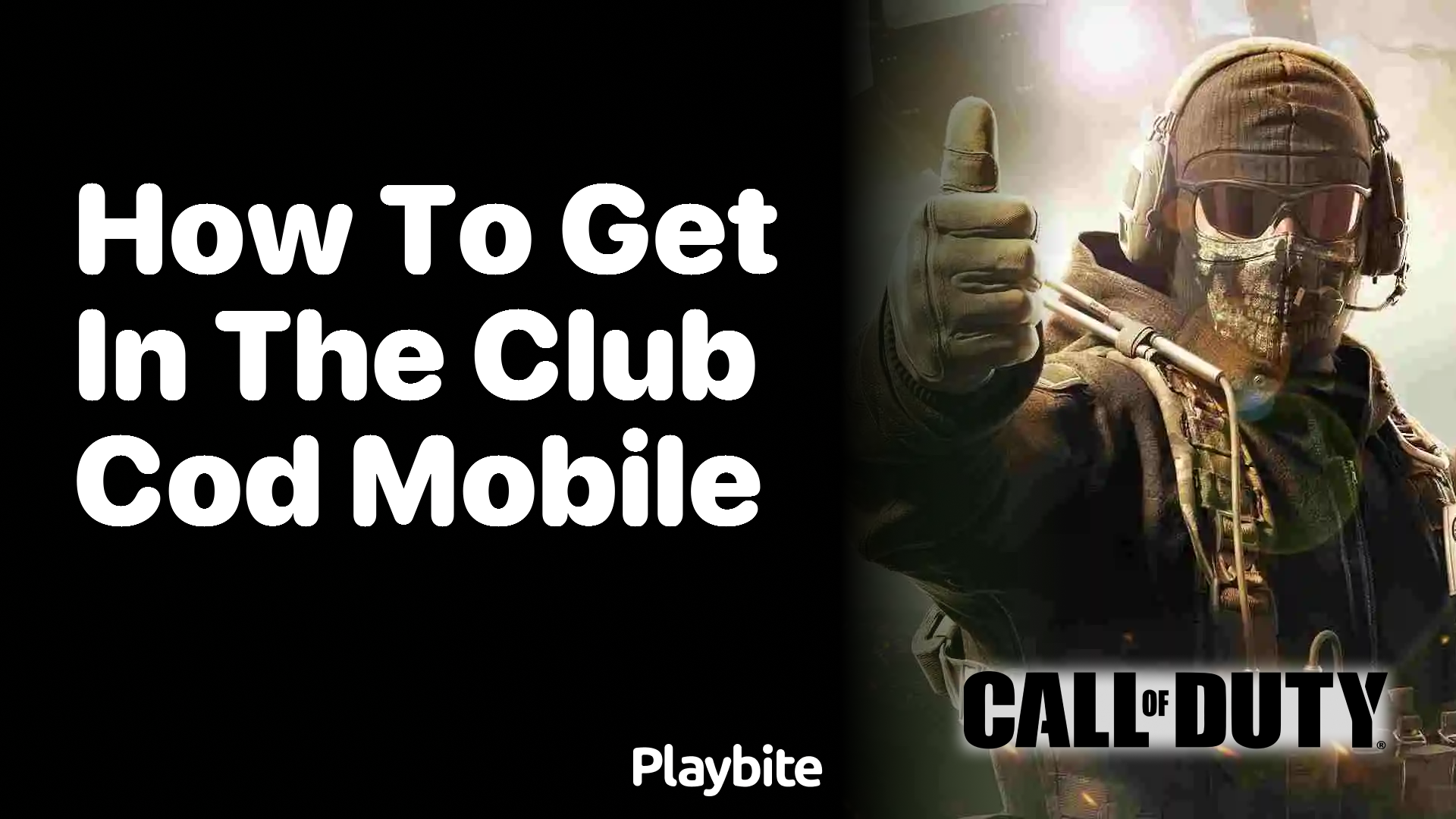 How to Get in the Club in COD Mobile