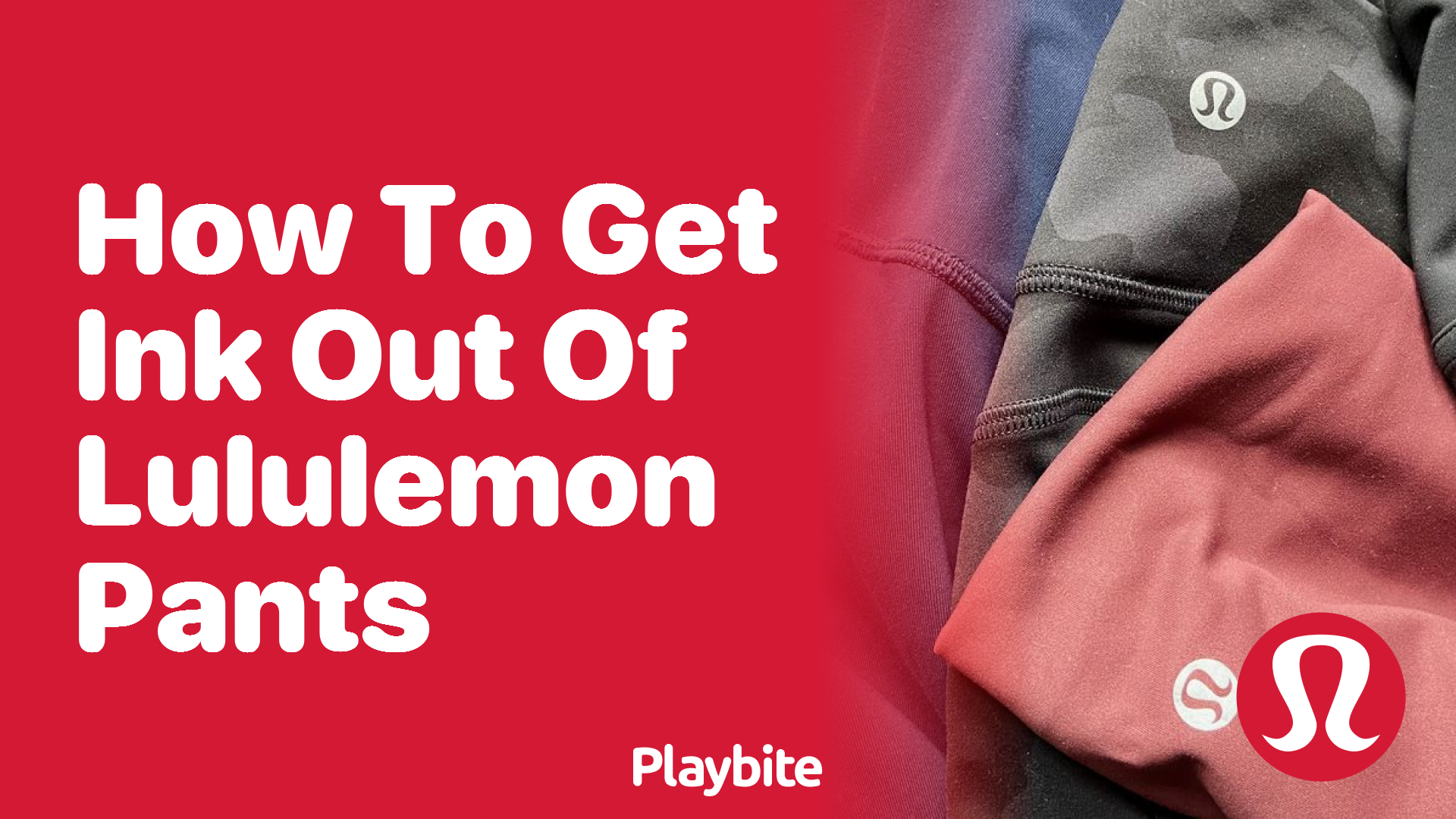 How to Get Ink Out of Lululemon Pants: Easy Steps for a Clean Look