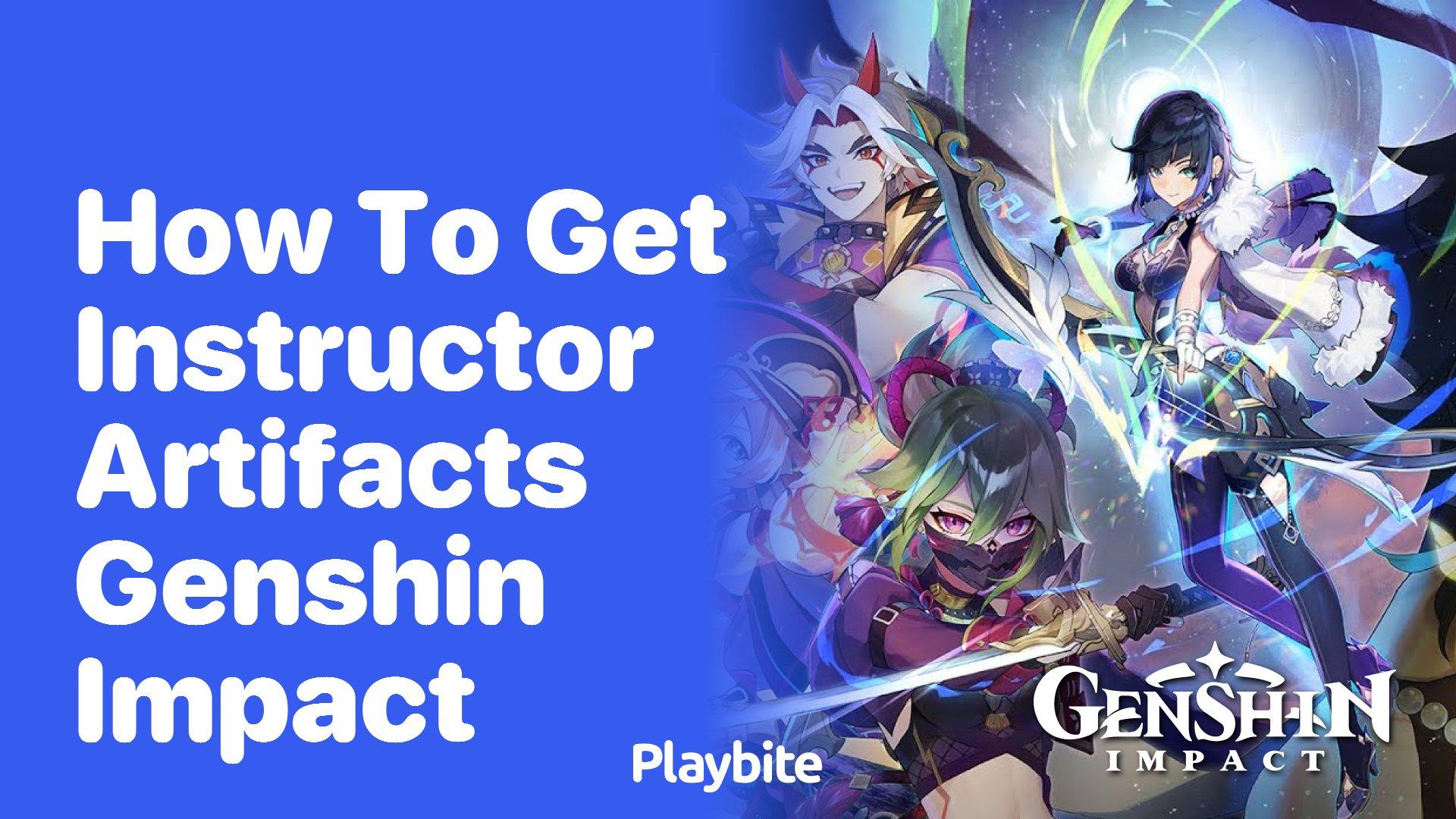 How to Get Instructor Artifacts in Genshin Impact