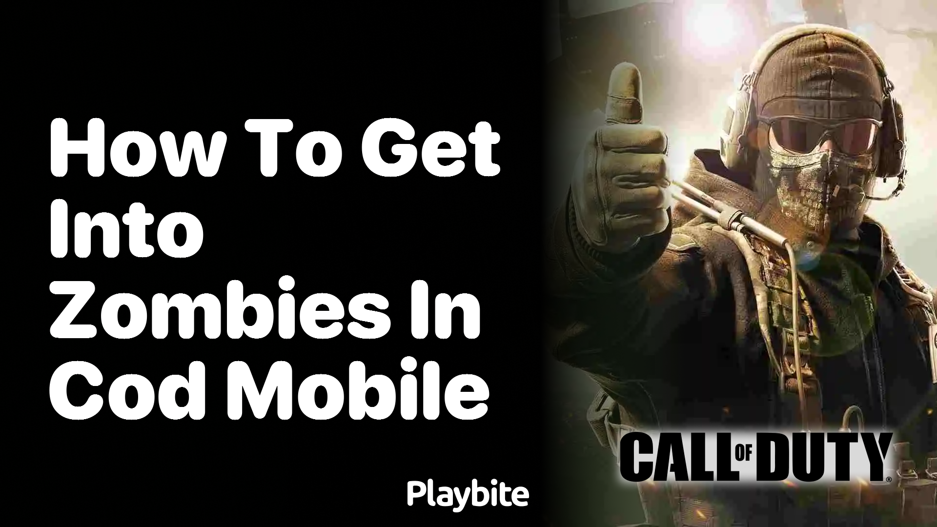 How to Get into Zombies in COD Mobile