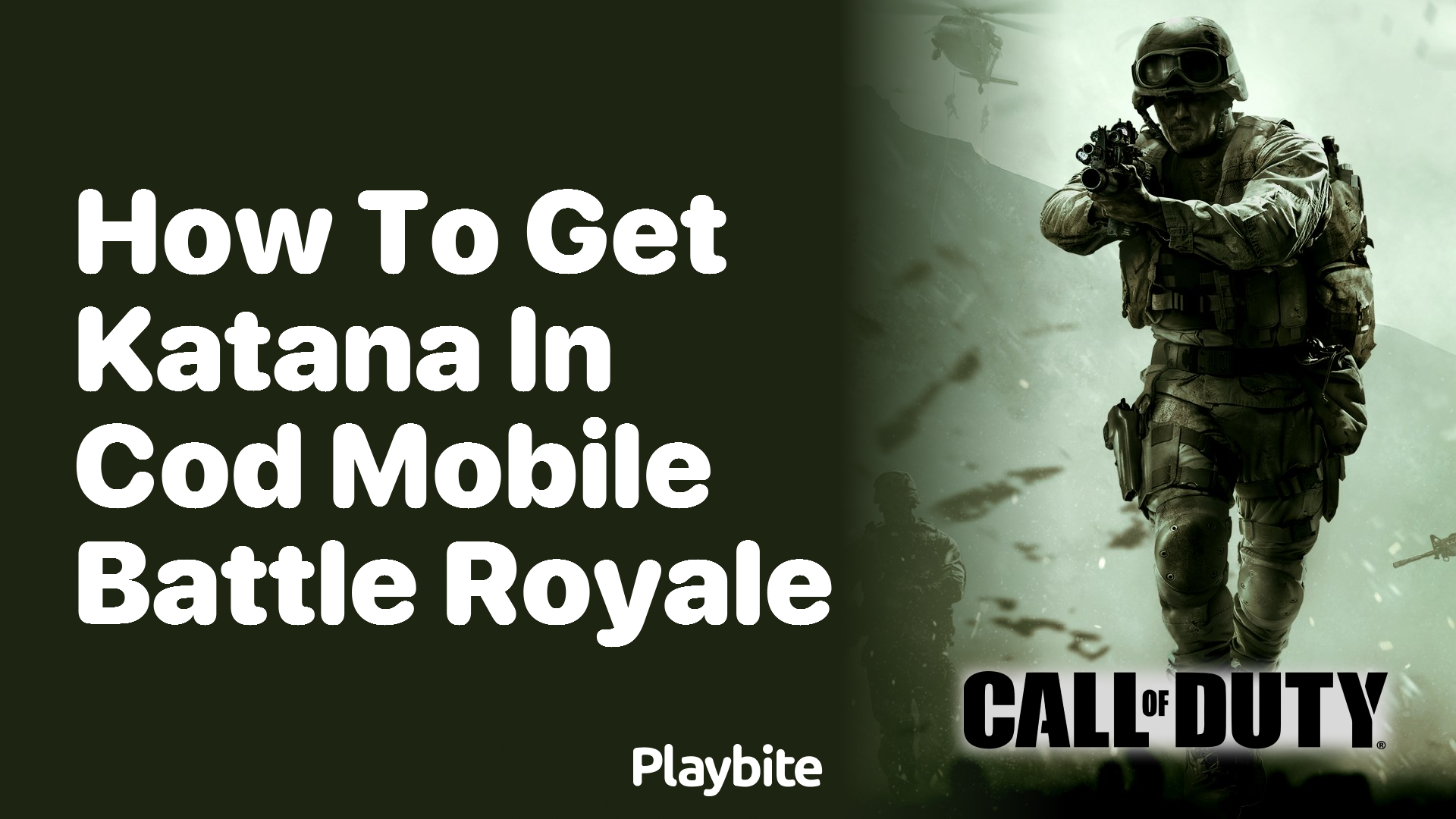 How to Get the Katana in COD Mobile Battle Royale