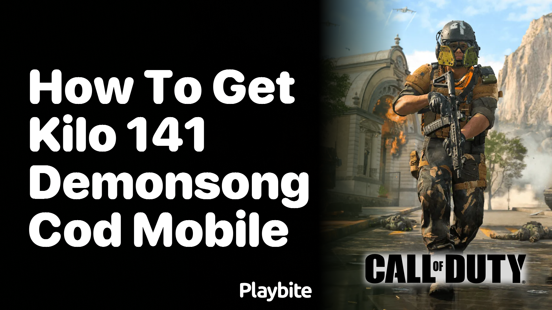 How to Get the Kilo 141 Demonsong in COD Mobile