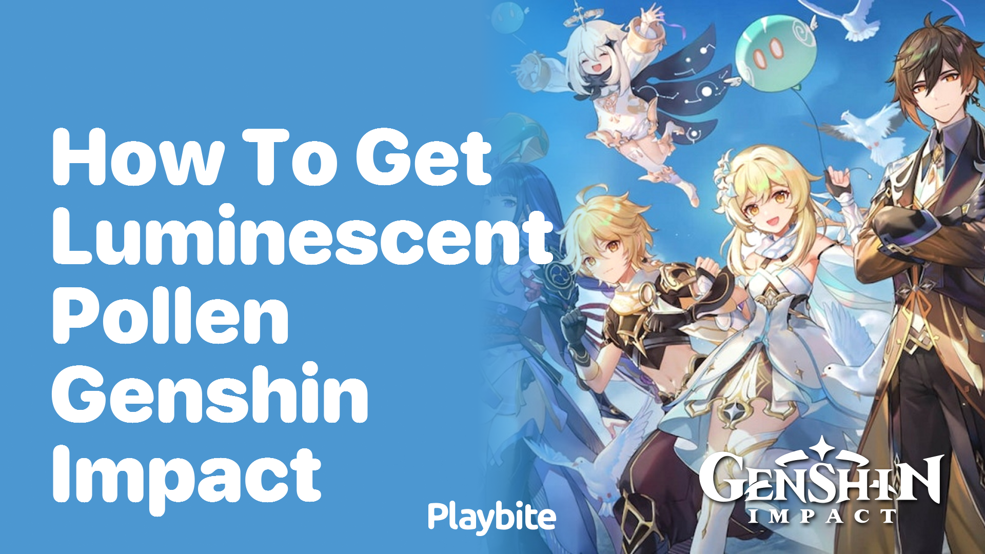 How to Get Luminescent Pollen in Genshin Impact