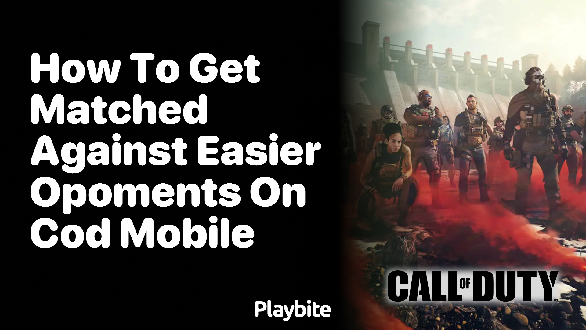 How to Get Matched Against Easier Opponents on COD Mobile