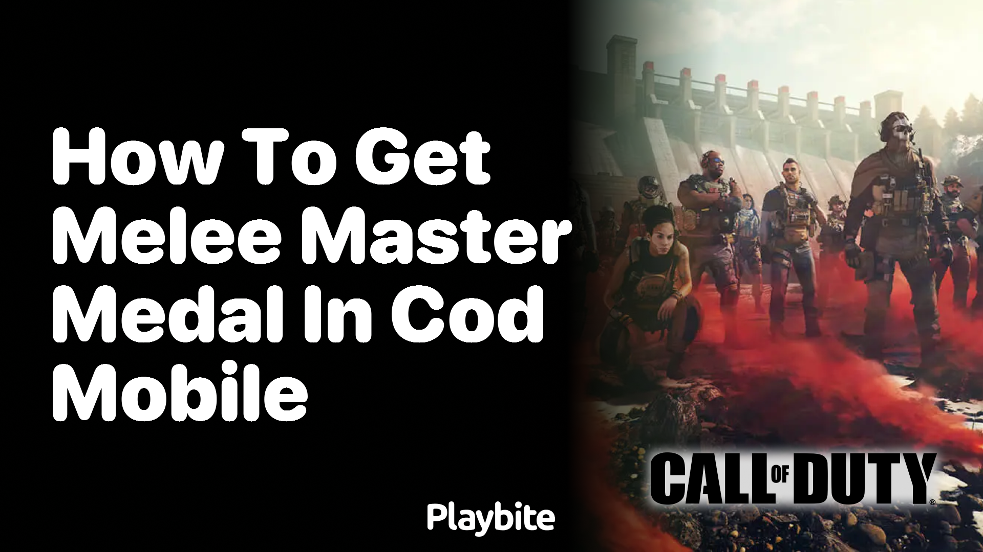 How to Get the Melee Master Medal in CoD Mobile