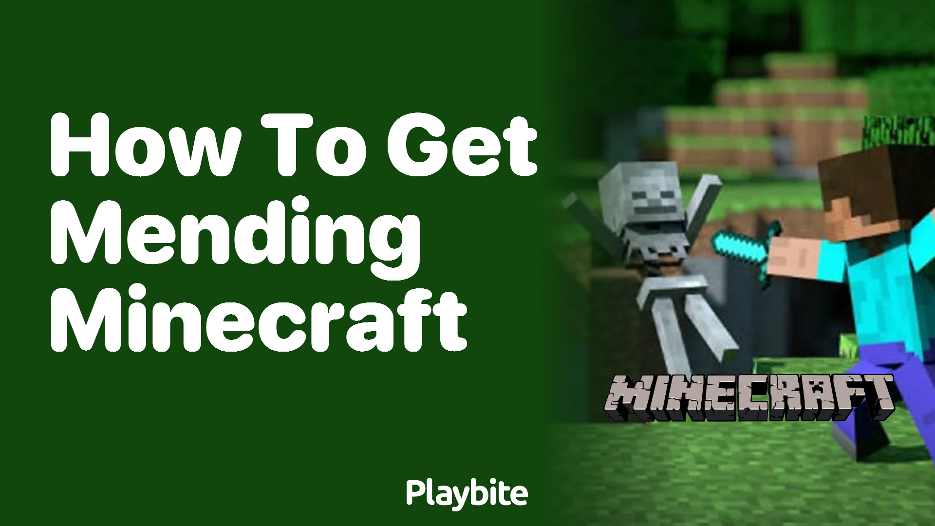 How to Get Mending in Minecraft