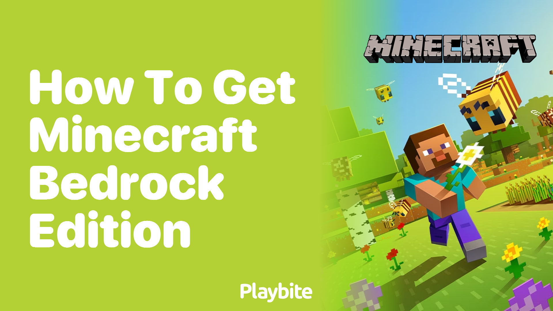 How to Get Minecraft Bedrock Edition: A Simple Guide - Playbite