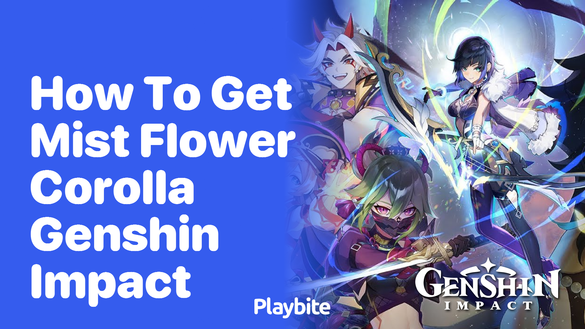 How to Get Mist Flower Corolla in Genshin Impact
