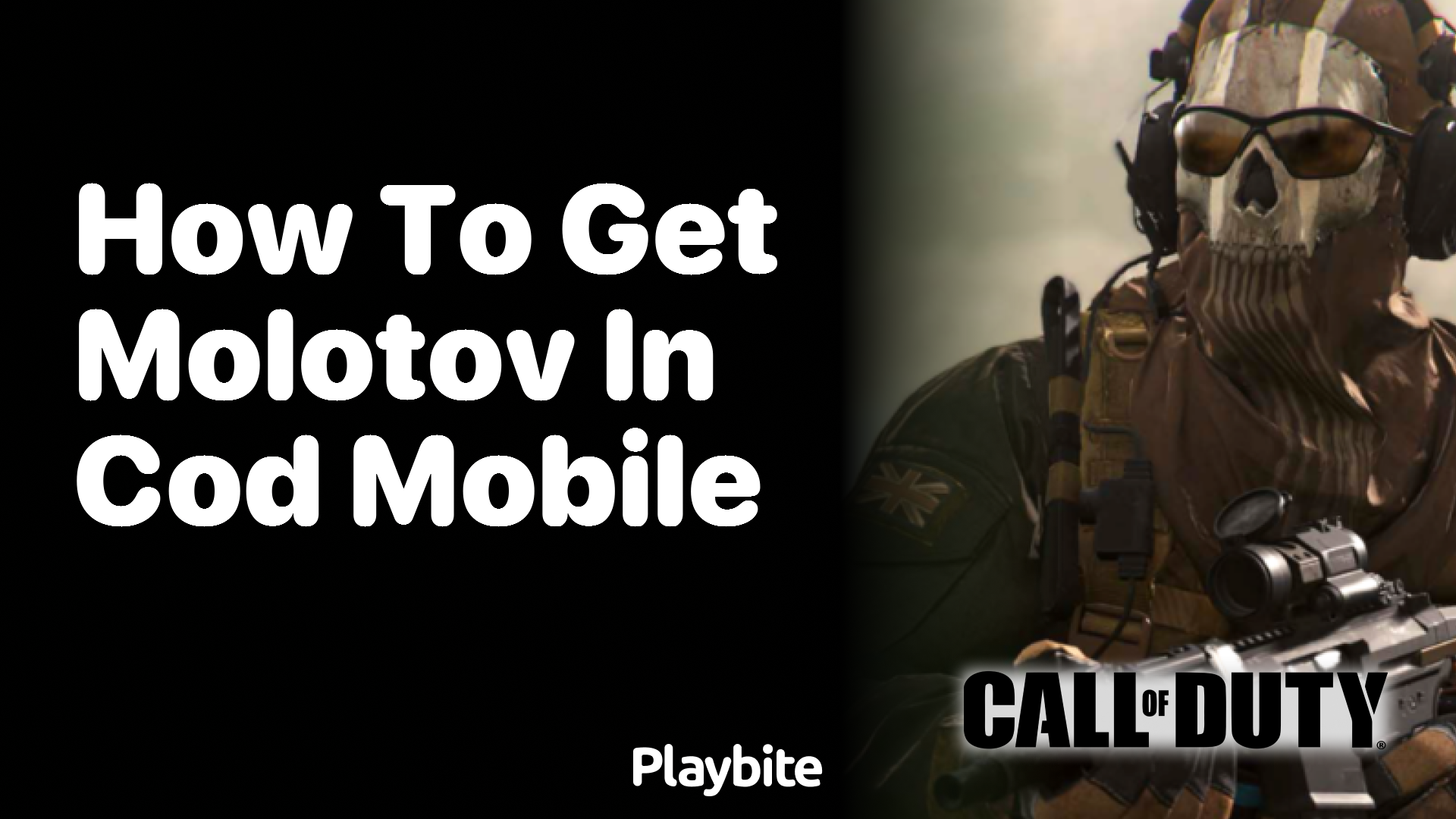 How to Get a Molotov in COD Mobile