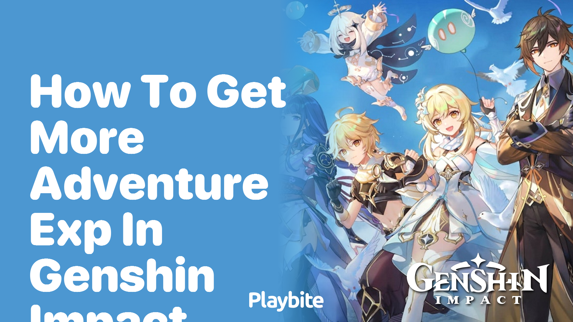 How to Get More Adventure EXP in Genshin Impact