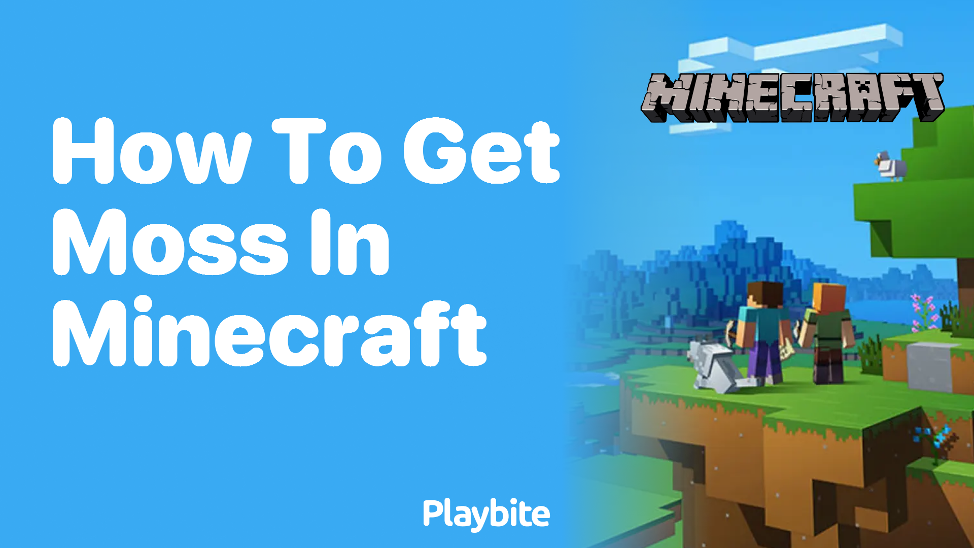 How to Get Moss in Minecraft Unlock Nature's Carpet Playbite