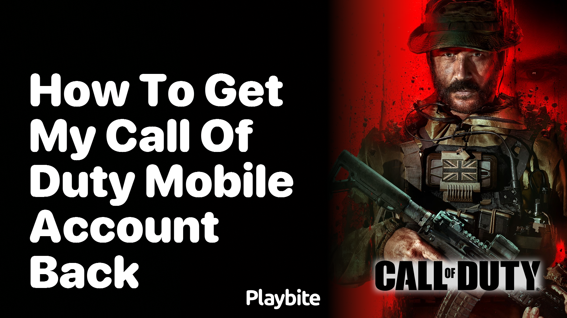 How to Get My Call of Duty Mobile Account Back