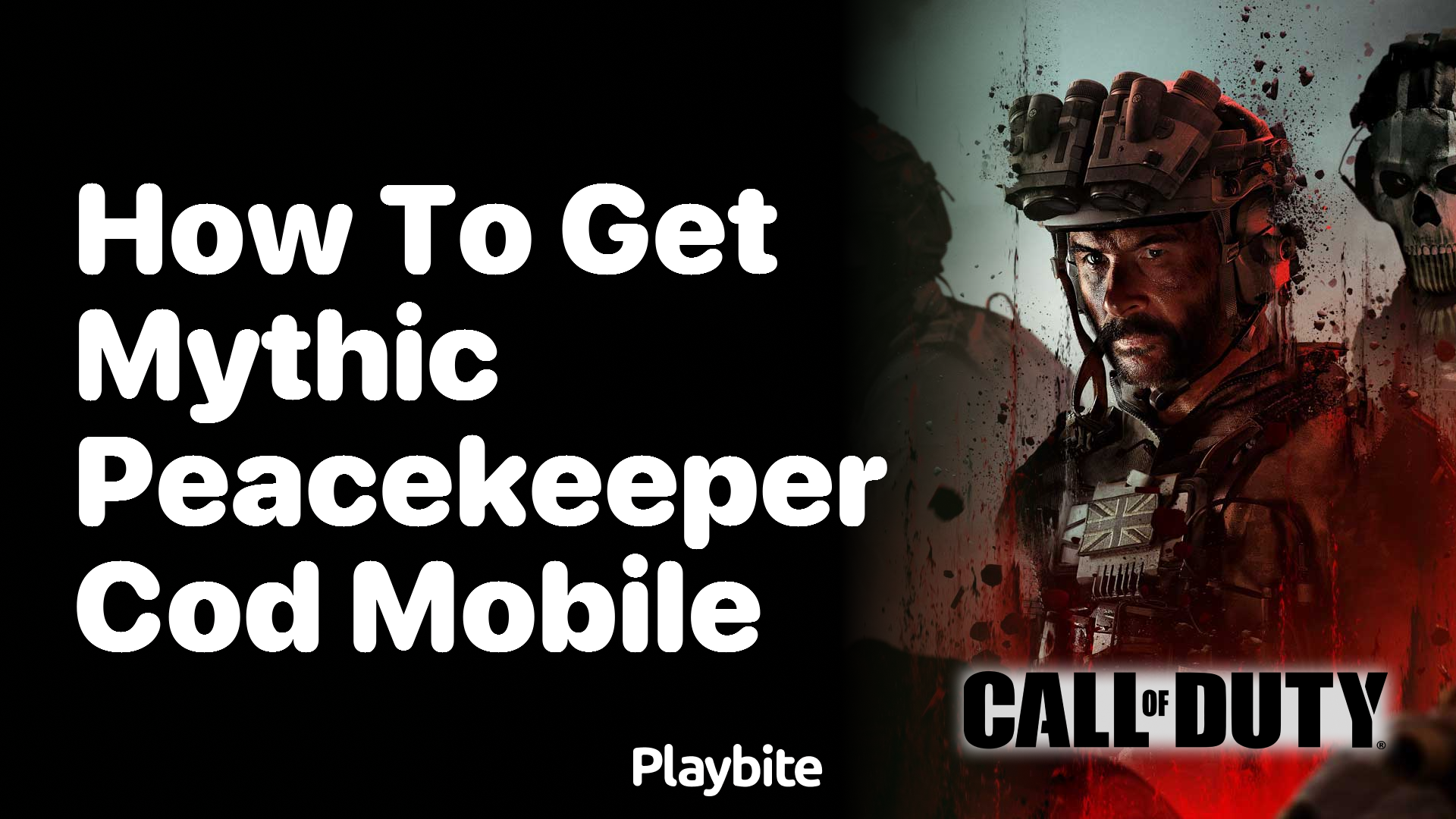 How to Get the Mythic Peacekeeper in COD Mobile