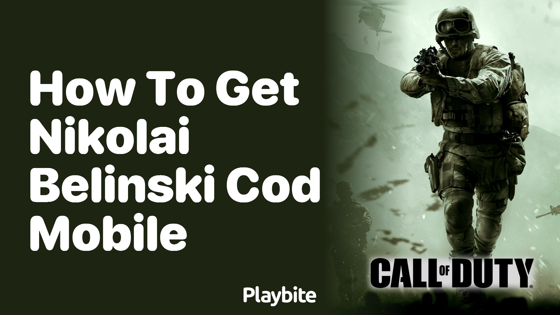 How to Get Nikolai Belinski in COD Mobile