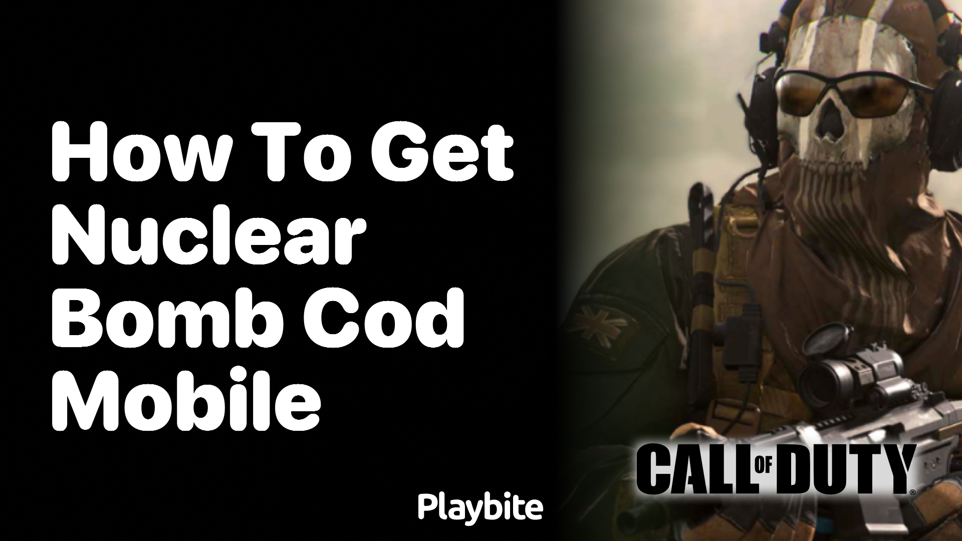 How to Get the Nuclear Bomb in COD Mobile