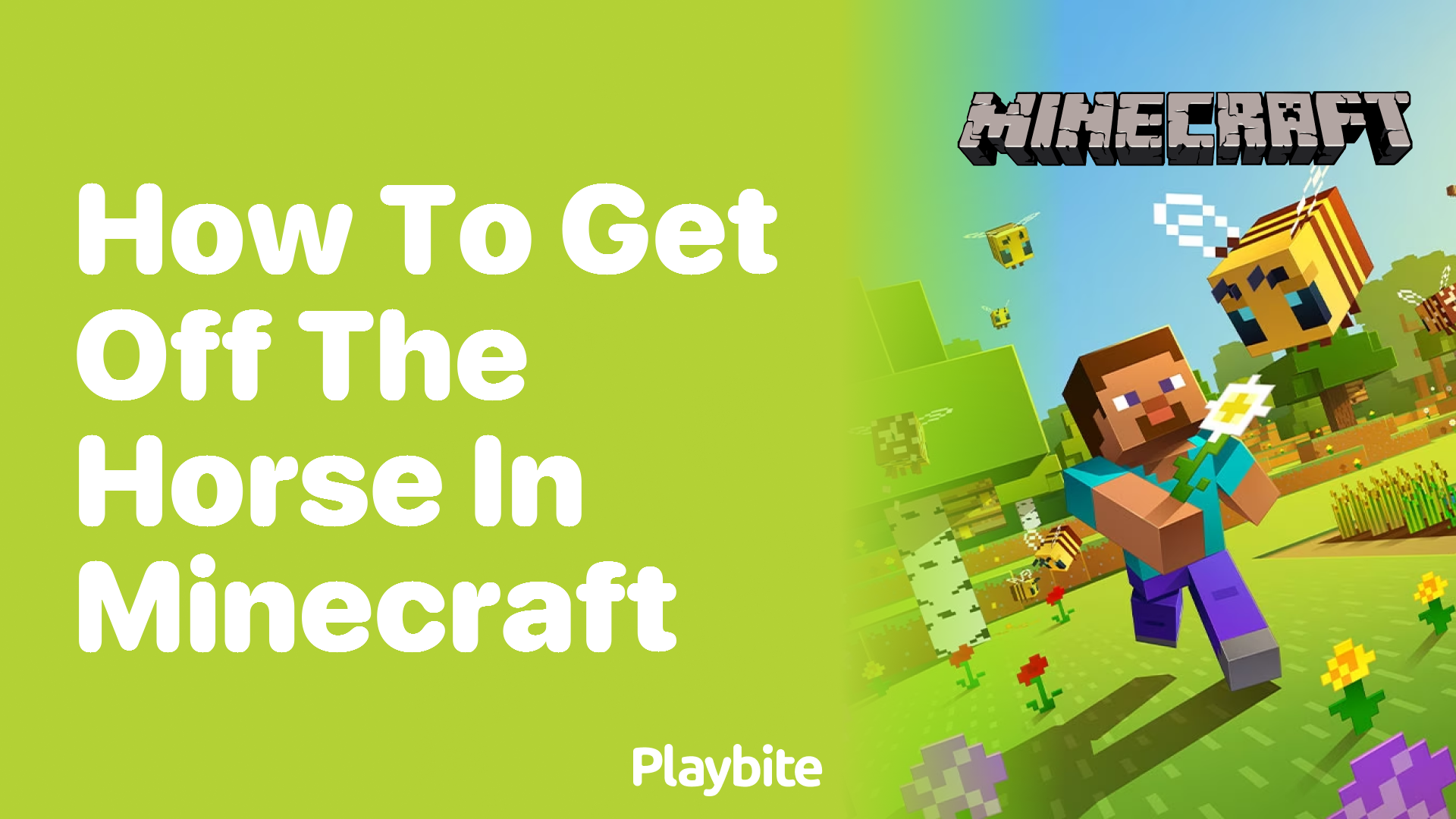 How to Get Off the Horse in Minecraft: A Quick Guide