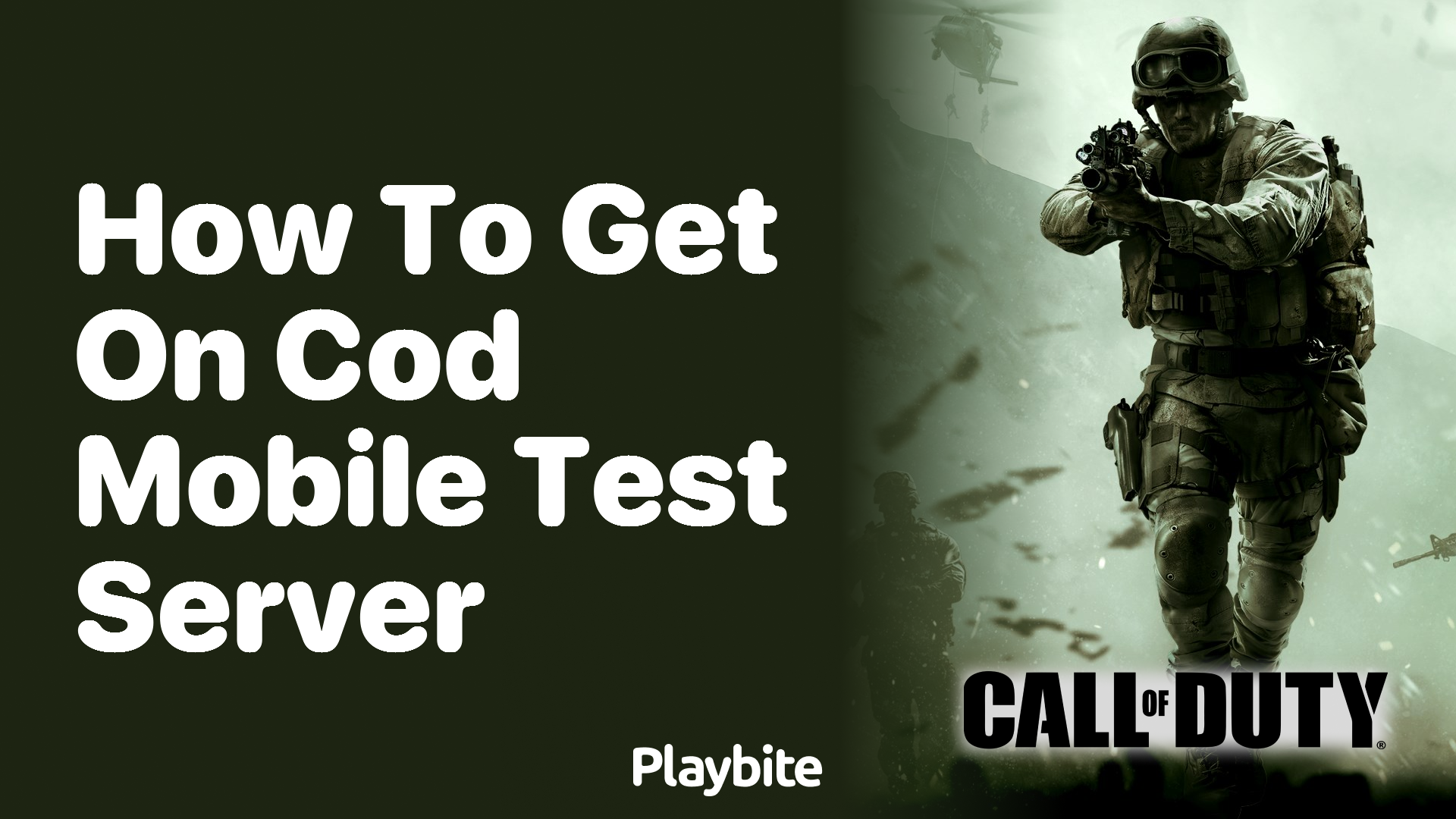 How to Get on the COD Mobile Test Server
