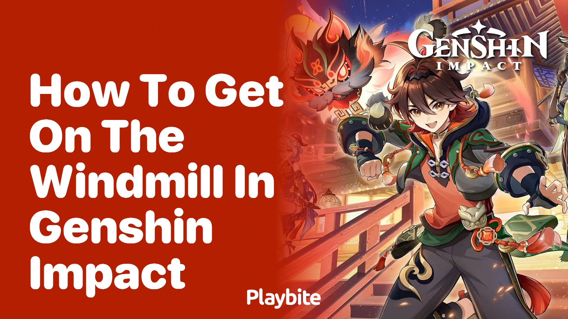 How to Get on the Windmill in Genshin Impact