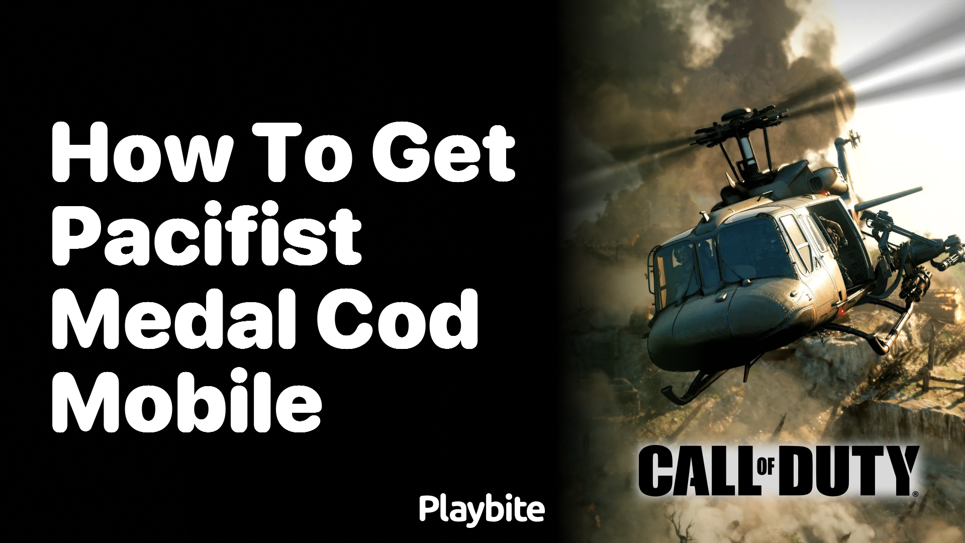 How to Get the Pacifist Medal in COD Mobile