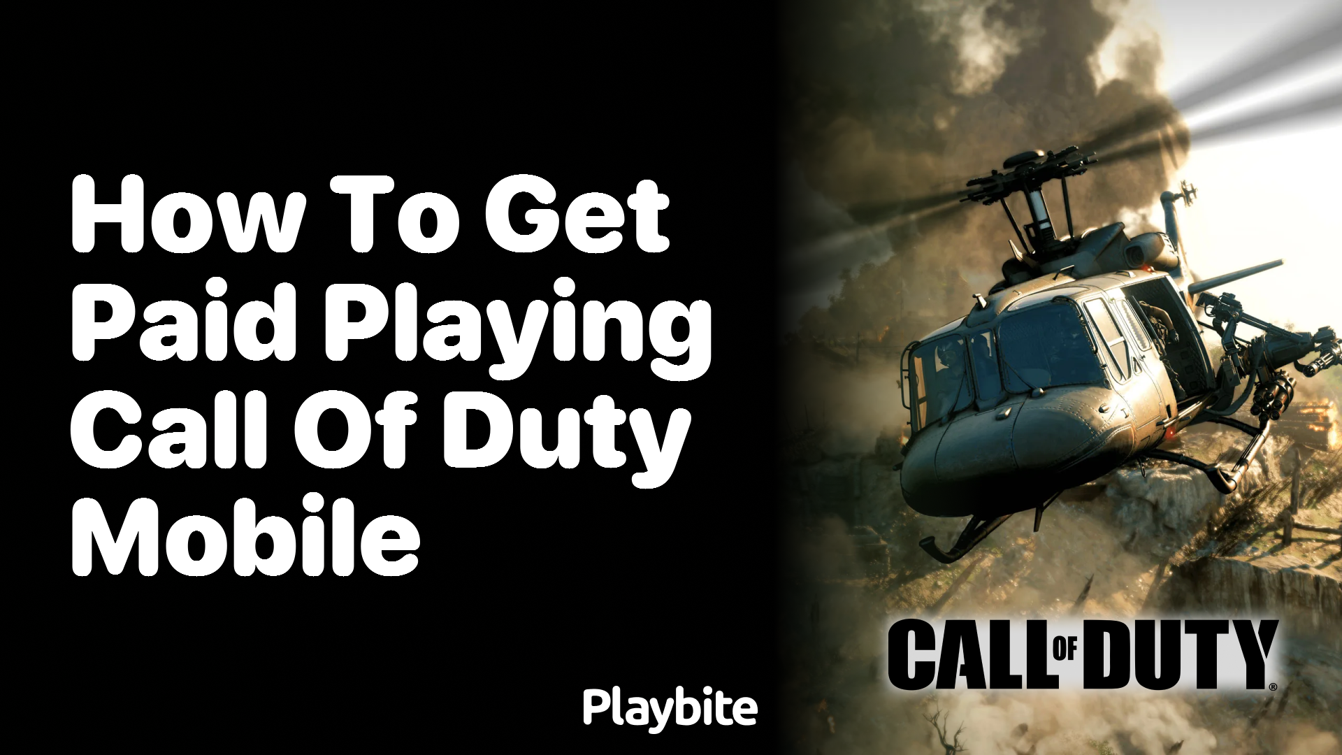 How to Get Paid Playing Call of Duty Mobile