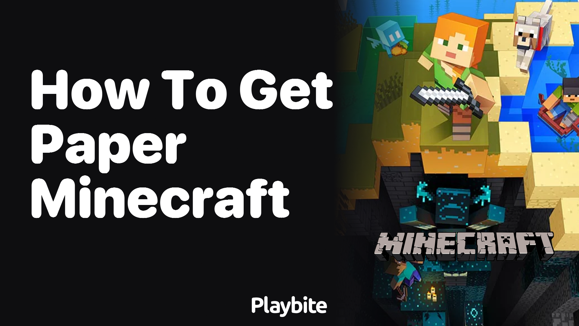 How to Get Paper in Minecraft