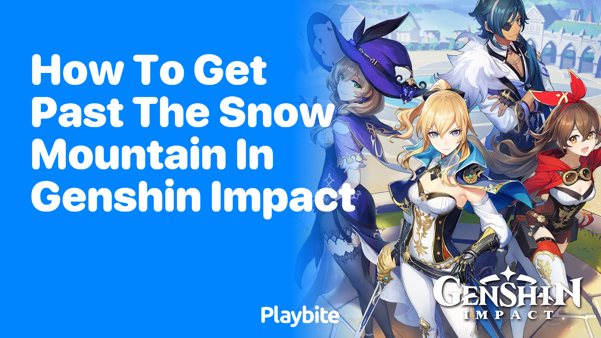 How to Get Past the Snow Mountain in Genshin Impact